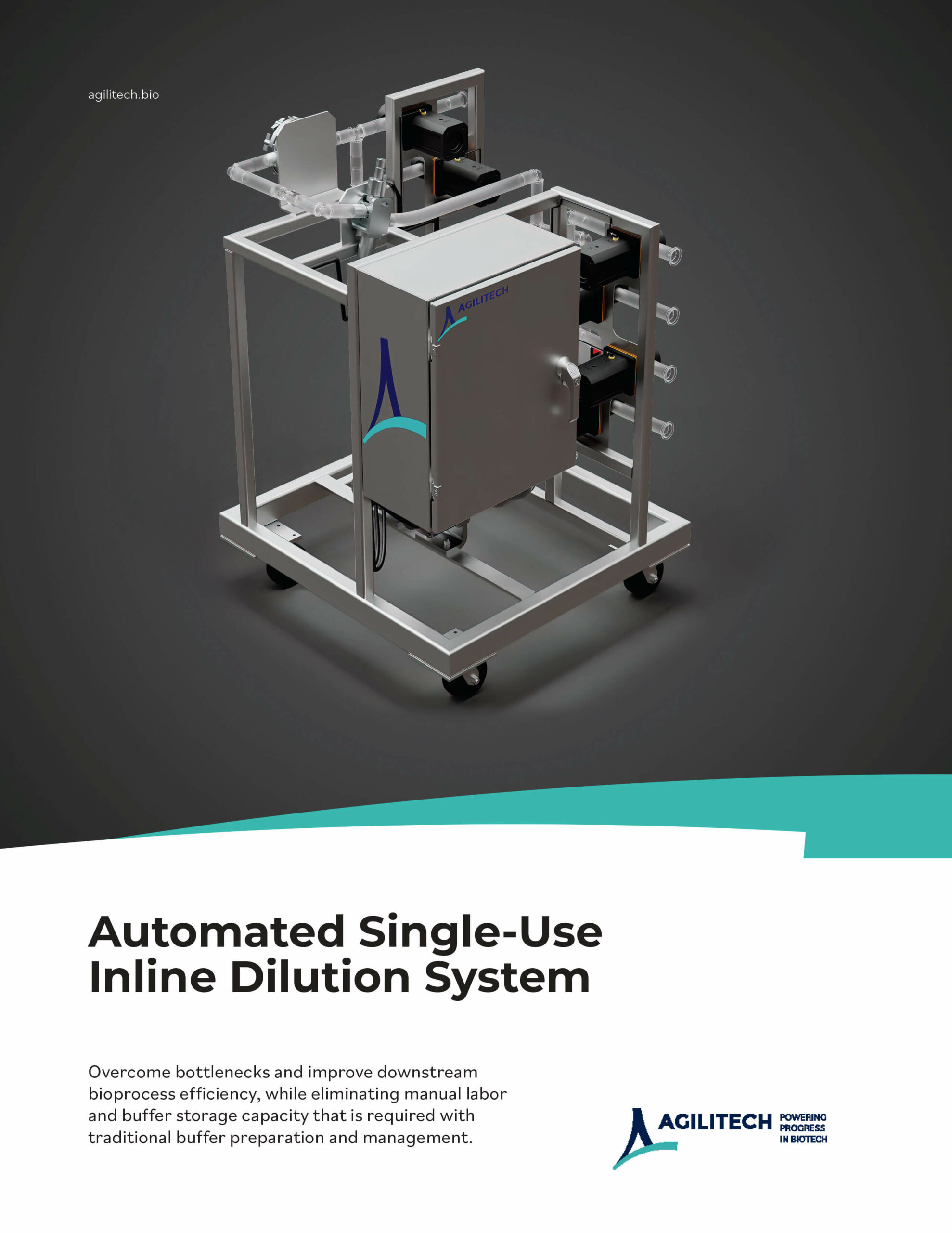 Agilitech Single-use Inline Dilution System
