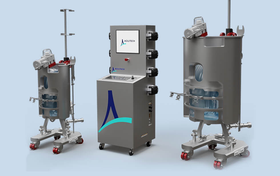 New Controllers for Single-Use Bioreactors Up to 2000 L