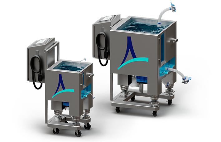 SIngle-Use Mixers 25 L and 100 L