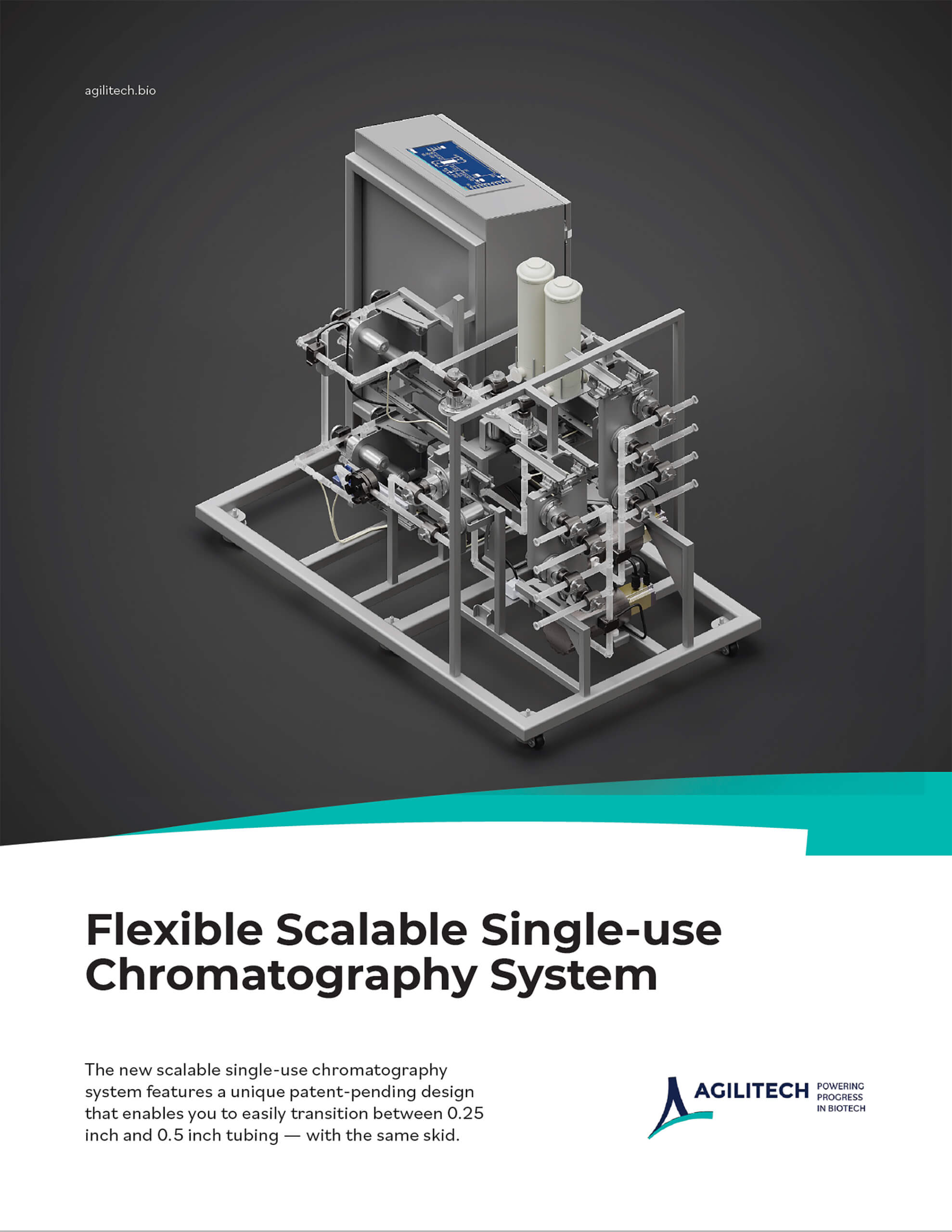 Scalable Single-Use Chromatography System